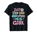 Step Dad Who Loves His Father Daughter T-Shirt - Trendy Graphic Unisex - T-Shirt, Sweatshirt, Hoodie