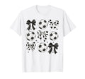 Soccer Coquette Mom Preppy Soccer T-Shirt - Aesthetic Graphic Men Women - T-Shirt, Sweatshirt, Hoodie