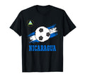 Nicaragua Soccer Nicaraguan Football T-Shirt - Custom Art Print for Adults - T-Shirt, Sweatshirt, Hoodie