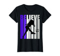 Purple Soccer Motivational Football T-Shirt - Custom Art Print Men Women - T-Shirt, Sweatshirt, Hoodie