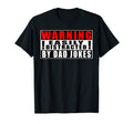 Warning Easily Distracted Dad Jokes T-Shirt - Custom Art Print for Adults - T-Shirt, Sweatshirt, Hoodie