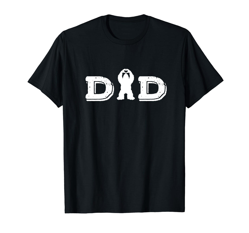 Funny Fathers Day Bigfoot Dad Legendary T-Shirt - Custom Art Print Unisex - T-Shirt, Sweatshirt, Hoodie