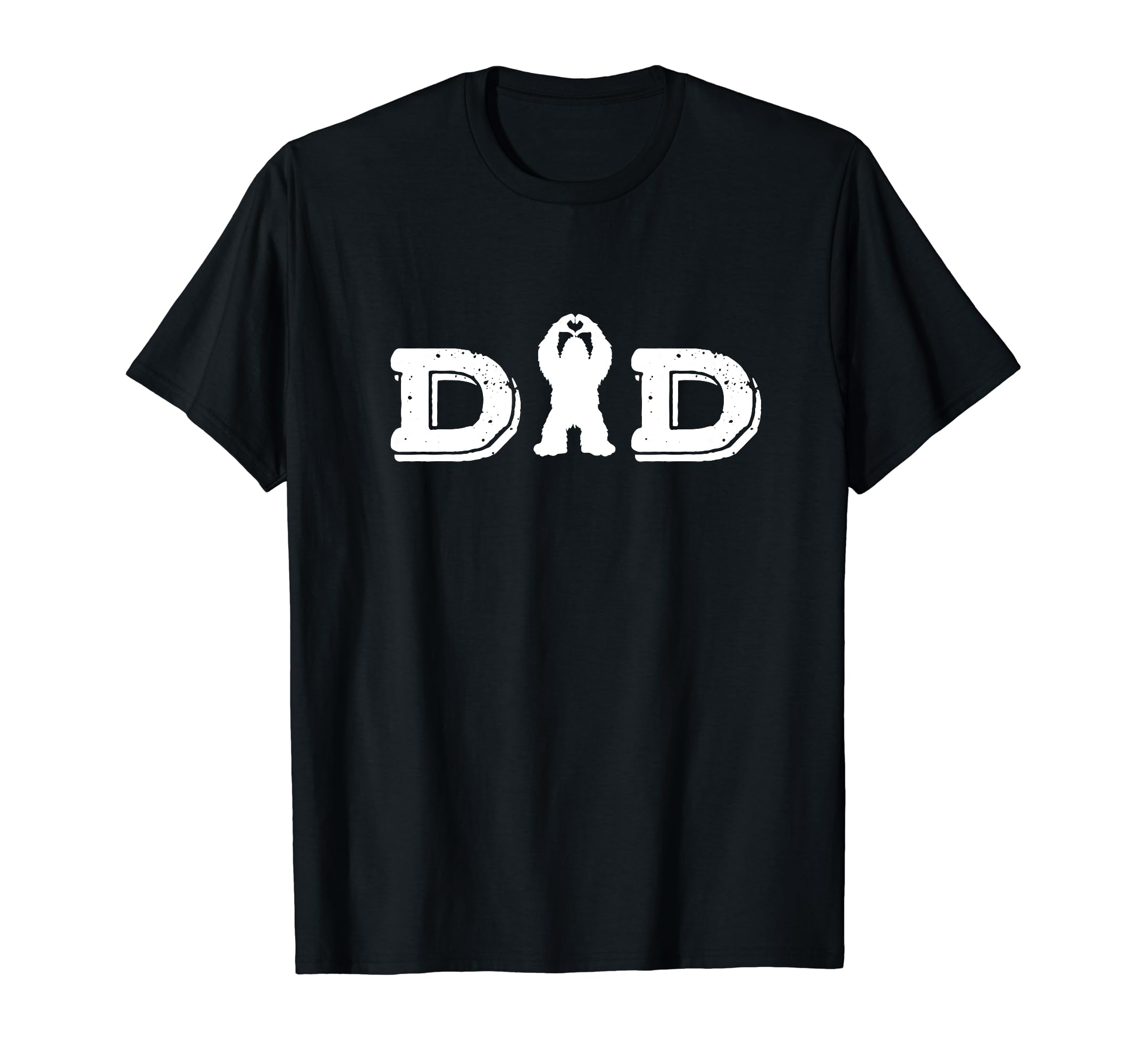 Funny Fathers Day Bigfoot Dad Legendary T-Shirt - Custom Art Print Unisex - T-Shirt, Sweatshirt, Hoodie