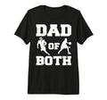 Mens Dad Both Funny Football T-Shirt - Minimalist Print Men Women - T-Shirt, Sweatshirt, Hoodie