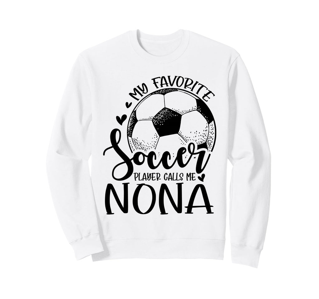 My Favorite Soccer Player Calls Sweatshirt - Minimalist Print for Adults - T-Shirt, Sweatshirt, Hoodie