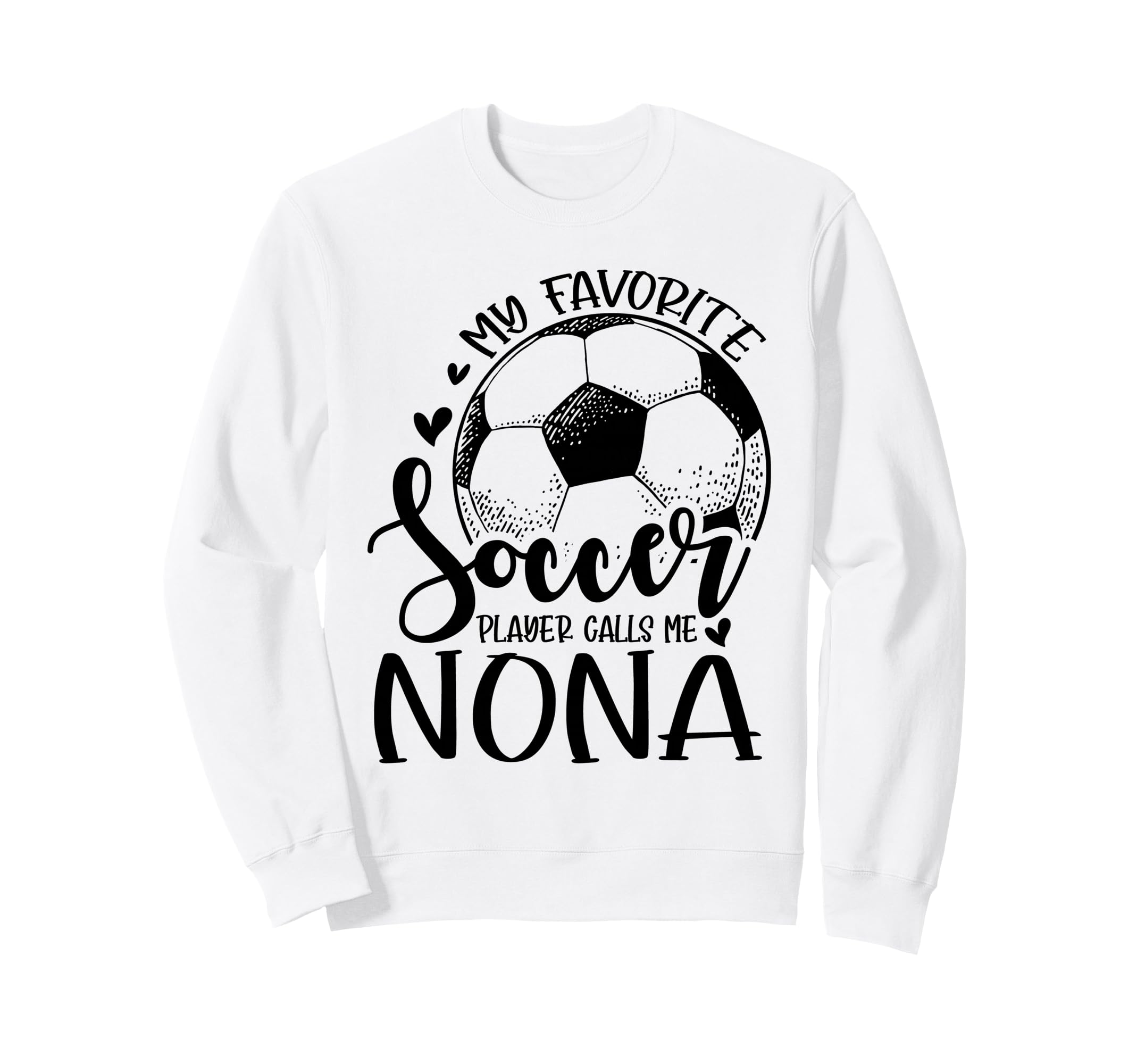 My Favorite Soccer Player Calls Sweatshirt - Minimalist Print for Adults - T-Shirt, Sweatshirt, Hoodie