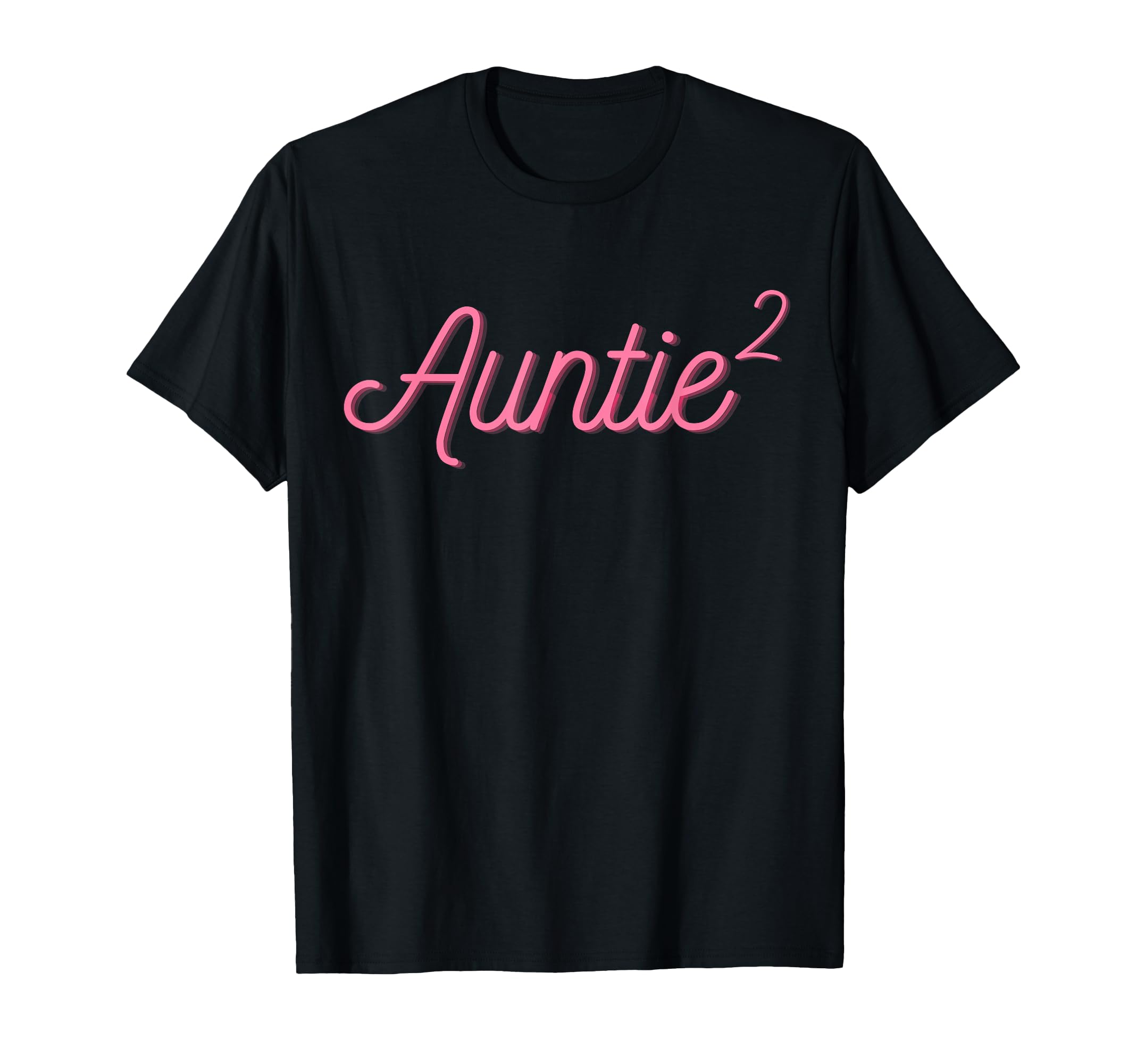 Auntie 2 Squared Aunt Two Twins Mothers T-Shirt - Graphic Print Men Women - T-Shirt, Sweatshirt, Hoodie