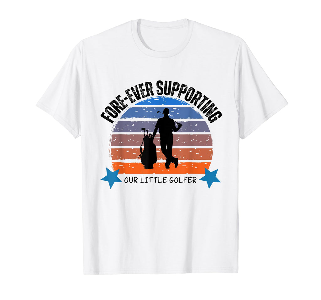 Supporting Mom Or Dad Golf Player T-Shirt - Fun Novelty Design Men Women - T-Shirt, Sweatshirt, Hoodie
