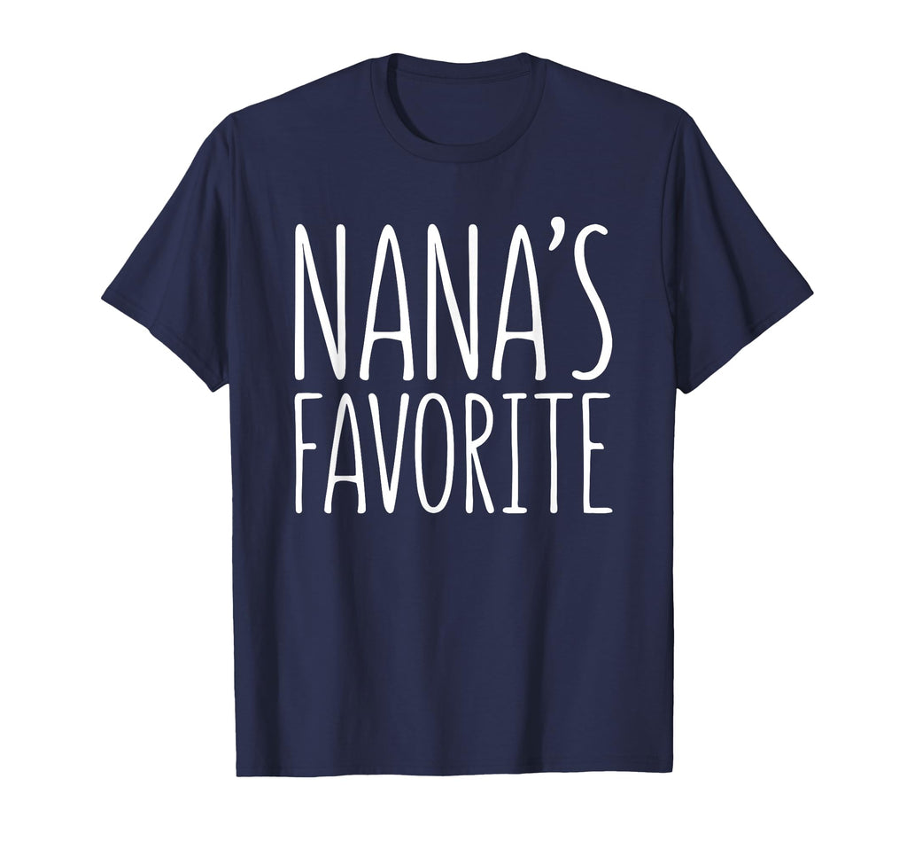 Nanas Favorite Grandchild Grandson T-Shirt - Unique Graphic Unisex - T-Shirt, Sweatshirt, Hoodie
