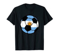 Argentina Flag Soccer Fans Football T-Shirt - Unique Graphic for Adults - T-Shirt, Sweatshirt, Hoodie