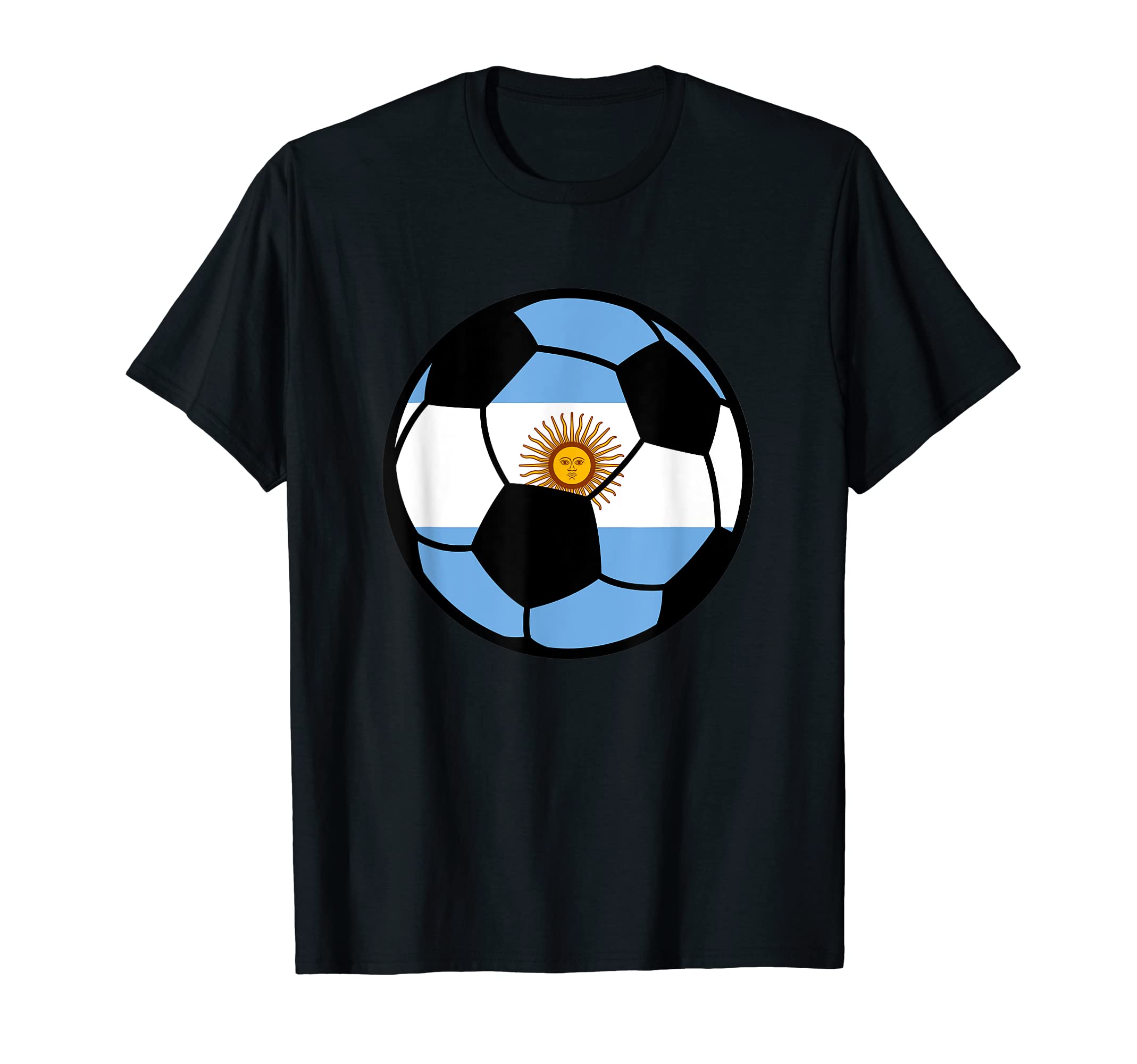 Argentina Flag Soccer Fans Football T-Shirt - Unique Graphic for Adults - T-Shirt, Sweatshirt, Hoodie