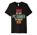 Dad Day Pc Gamer Night Gifts Gaming T-Shirt - Fun Novelty Design Unisex - T-Shirt, Sweatshirt, Hoodie