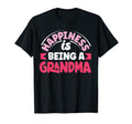 Grandparents Day Grandpa Happiness Is T-Shirt - Trendy Graphic Unisex - T-Shirt, Sweatshirt, Hoodie