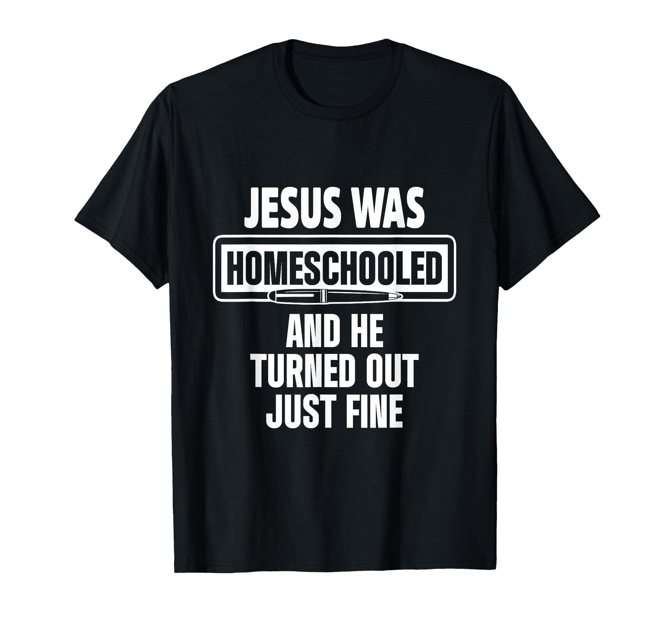 Homeschool Unschooling Jesus T-Shirt - Unique Graphic Men Women - T-Shirt, Sweatshirt, Hoodie