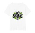Sheer Soccer Fans Passionate Cheering T-Shirt - Novelty Apparel Men Women - T-Shirt, Sweatshirt, Hoodie