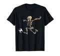 Soccer Skeleton Halloween Soccer T-Shirt - Custom Art Print Men Women - T-Shirt, Sweatshirt, Hoodie