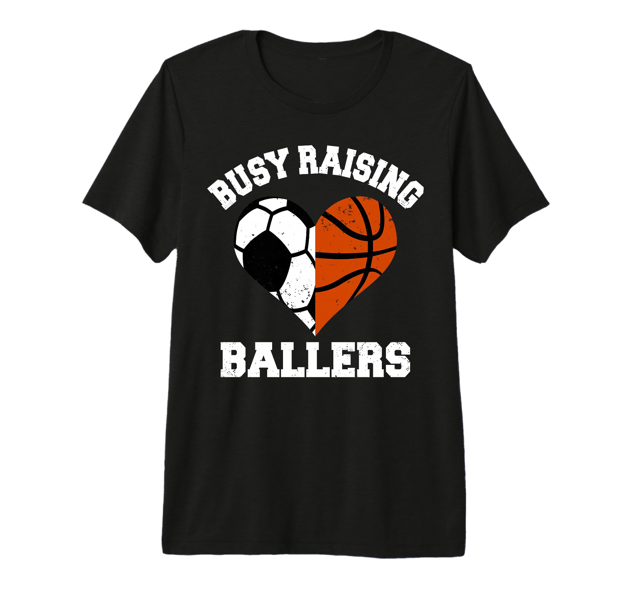Busy Raising Ballers Soccer T-Shirt - Aesthetic Graphic for Adults - T-Shirt, Sweatshirt, Hoodie