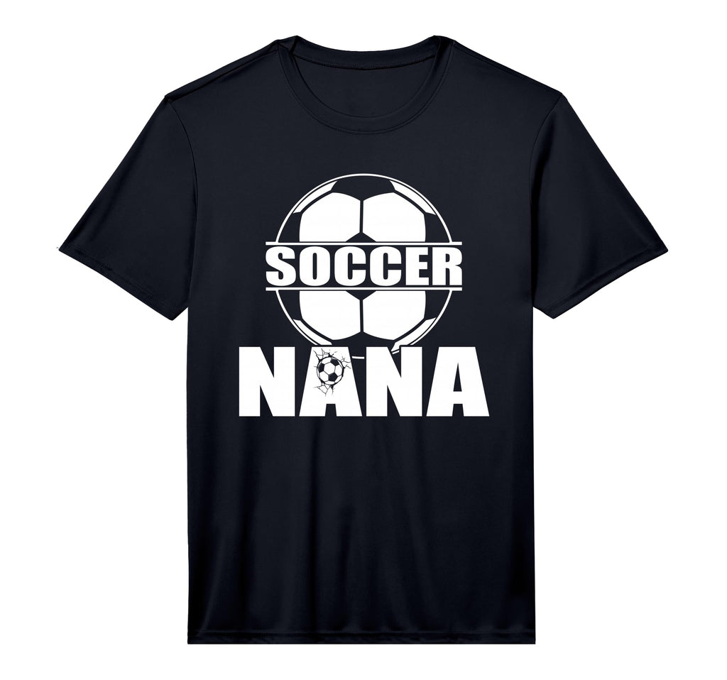 Mens Funny Soccer Nana Soccer Grandma T-Shirt - Minimalist Print Unisex - T-Shirt, Sweatshirt, Hoodie