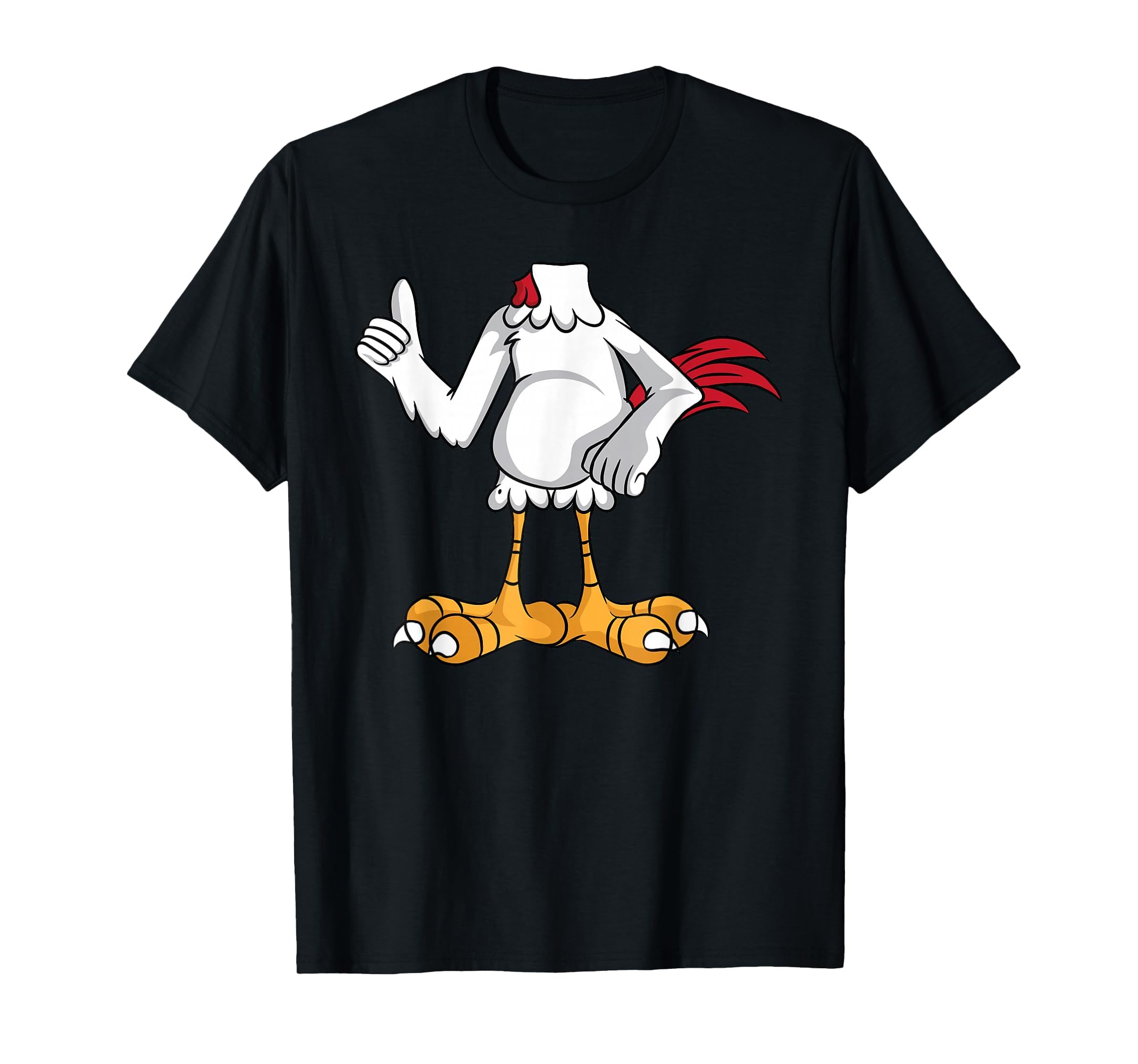 Chicken Costume Halloween Easy Cosplay T-Shirt - Trendy Graphic for Adults - T-Shirt, Sweatshirt, Hoodie