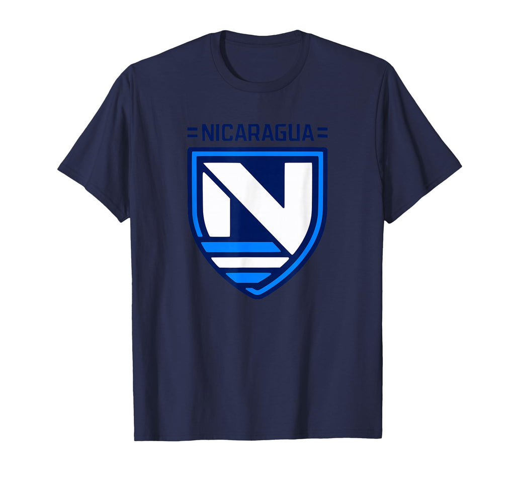 Nicaragua Football Soccer Fanclub T-Shirt - Minimalist Print Men Women - T-Shirt, Sweatshirt, Hoodie