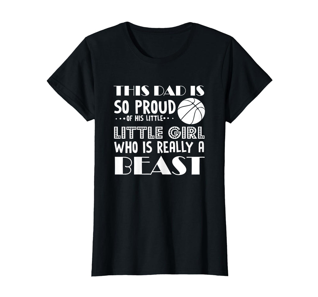 Basketball This Dad Is So Proud His T-Shirt - Graphic Print for Adults - T-Shirt, Sweatshirt, Hoodie