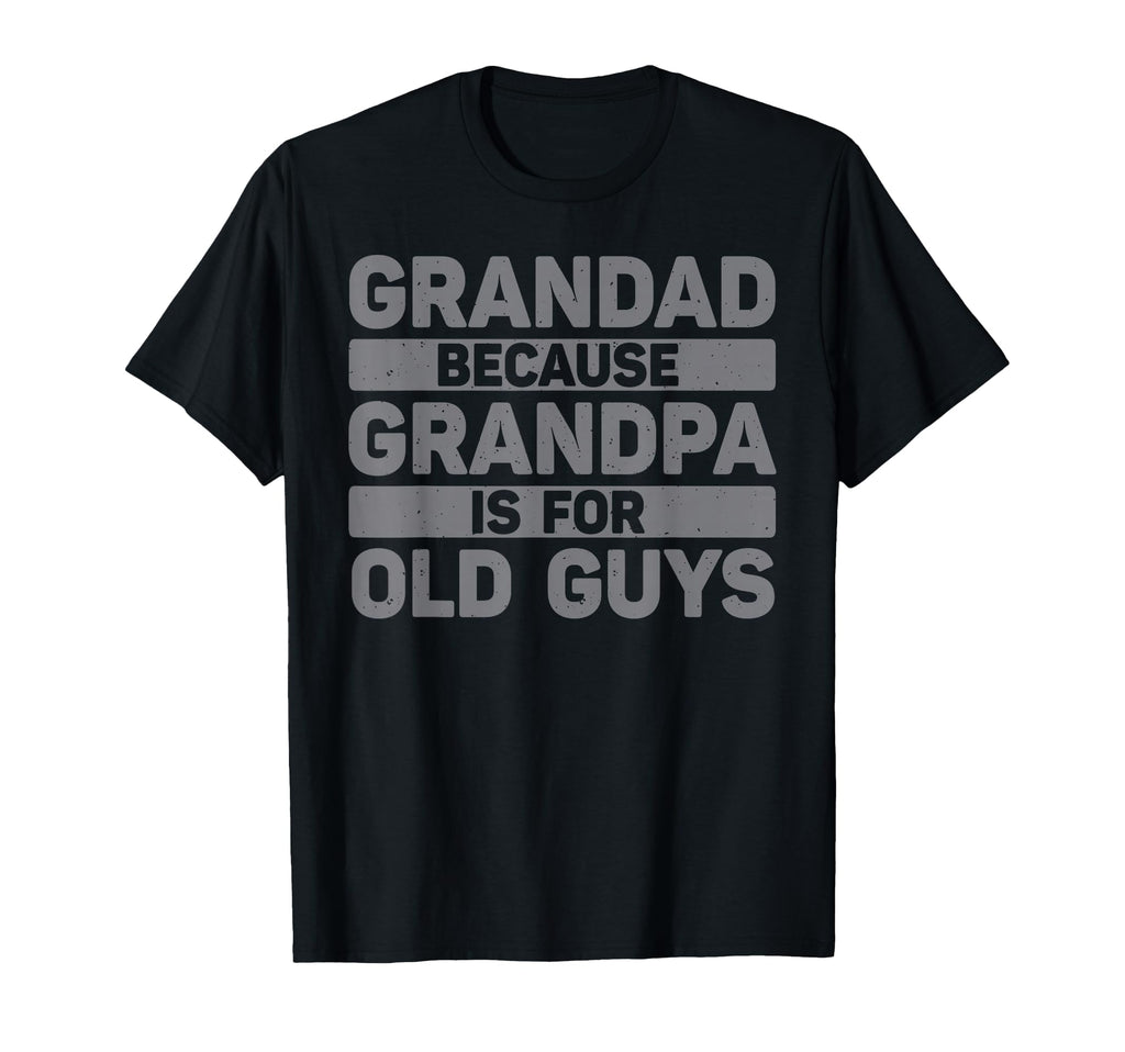 Grandad Art Grandpa From Grandkids T-Shirt - Novelty Apparel Unisex - T-Shirt, Sweatshirt, Hoodie