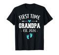 Mens First Time Grandpa Est 2026 New T-Shirt - Graphic Print Unisex - T-Shirt, Sweatshirt, Hoodie