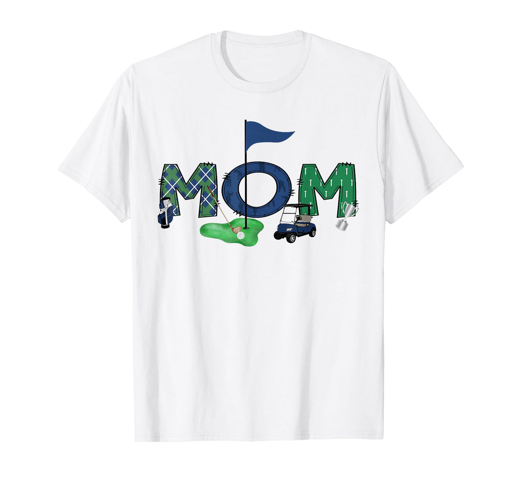 Mom Birthday Hole One Golf Sport T-Shirt - Minimalist Print Men Women - T-Shirt, Sweatshirt, Hoodie