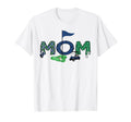 Mom Birthday Hole One Golf Sport T-Shirt - Minimalist Print Men Women - T-Shirt, Sweatshirt, Hoodie