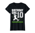 10 Year Old Soccer Birthday Party Theme T-Shirt - Graphic Print Unisex - T-Shirt, Sweatshirt, Hoodie