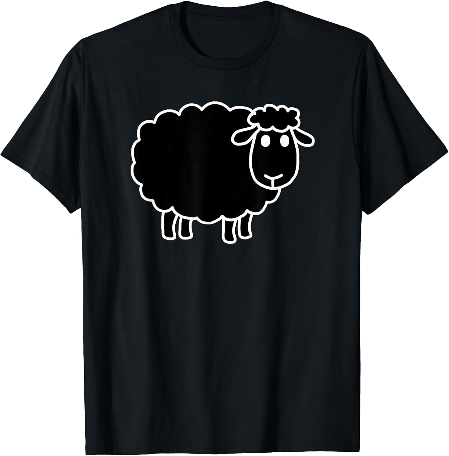 Sheep That is Black, Funny, Jokes, Sarcastic - Adult & Kids T-Shirts, Sweatshirts & Hoodies apparel design preview 1