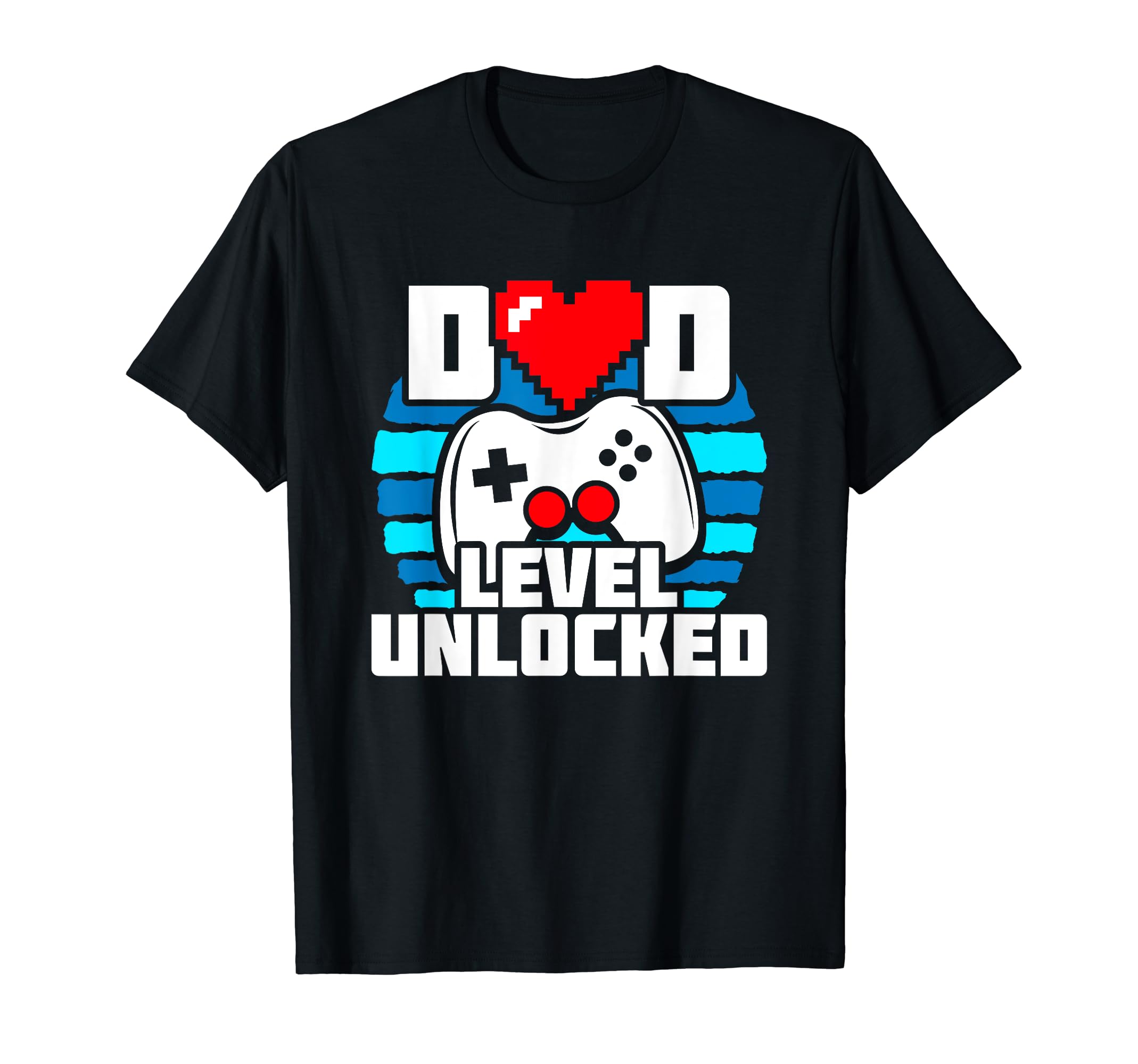 New Dad Level Unlocked Gamer Dad T-Shirt - Unique Graphic Unisex - T-Shirt, Sweatshirt, Hoodie