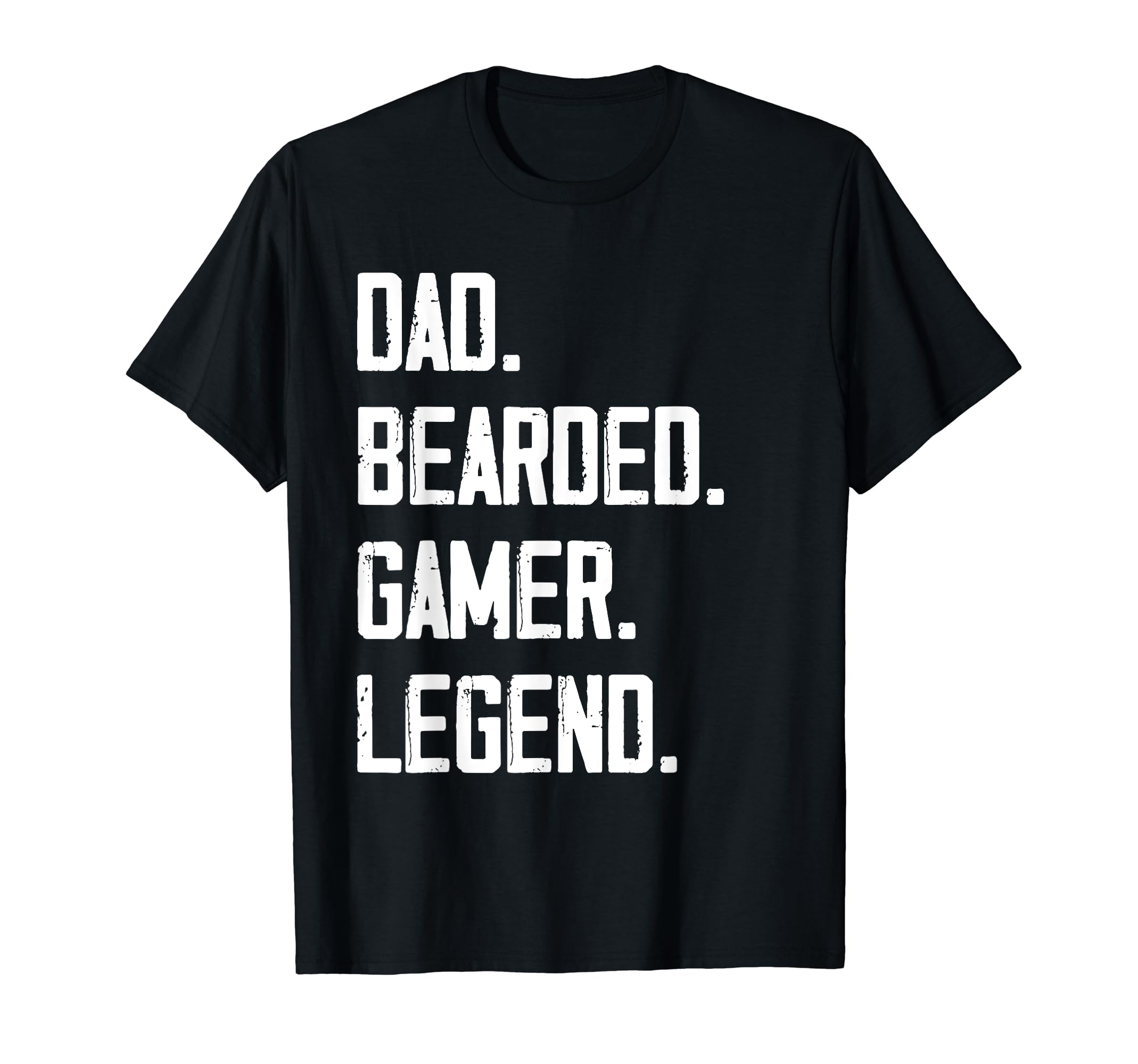 Dad Bearded Gamer Legend Funny T-Shirt - Fun Novelty Design for Adults - T-Shirt, Sweatshirt, Hoodie