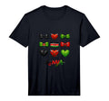 Kenya Flag Soccer Lovers Coquette Soccer T-Shirt - Trendy Graphic Unisex - T-Shirt, Sweatshirt, Hoodie