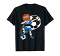 Dabbing Soccer Estonia Jersey T-Shirt - Streetwear Style for Adults - T-Shirt, Sweatshirt, Hoodie