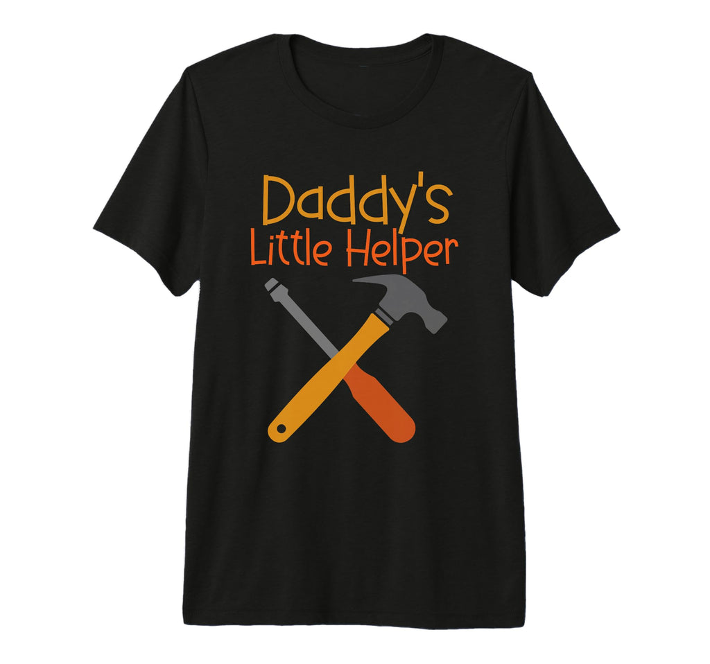 Daddys Little Helper Tools Dad Son T-Shirt - Fun Novelty Design Unisex - T-Shirt, Sweatshirt, Hoodie