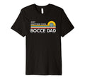 Bocce Ball Dad Bocceball Game Player T-Shirt - Minimalist Print Men Women - T-Shirt, Sweatshirt, Hoodie