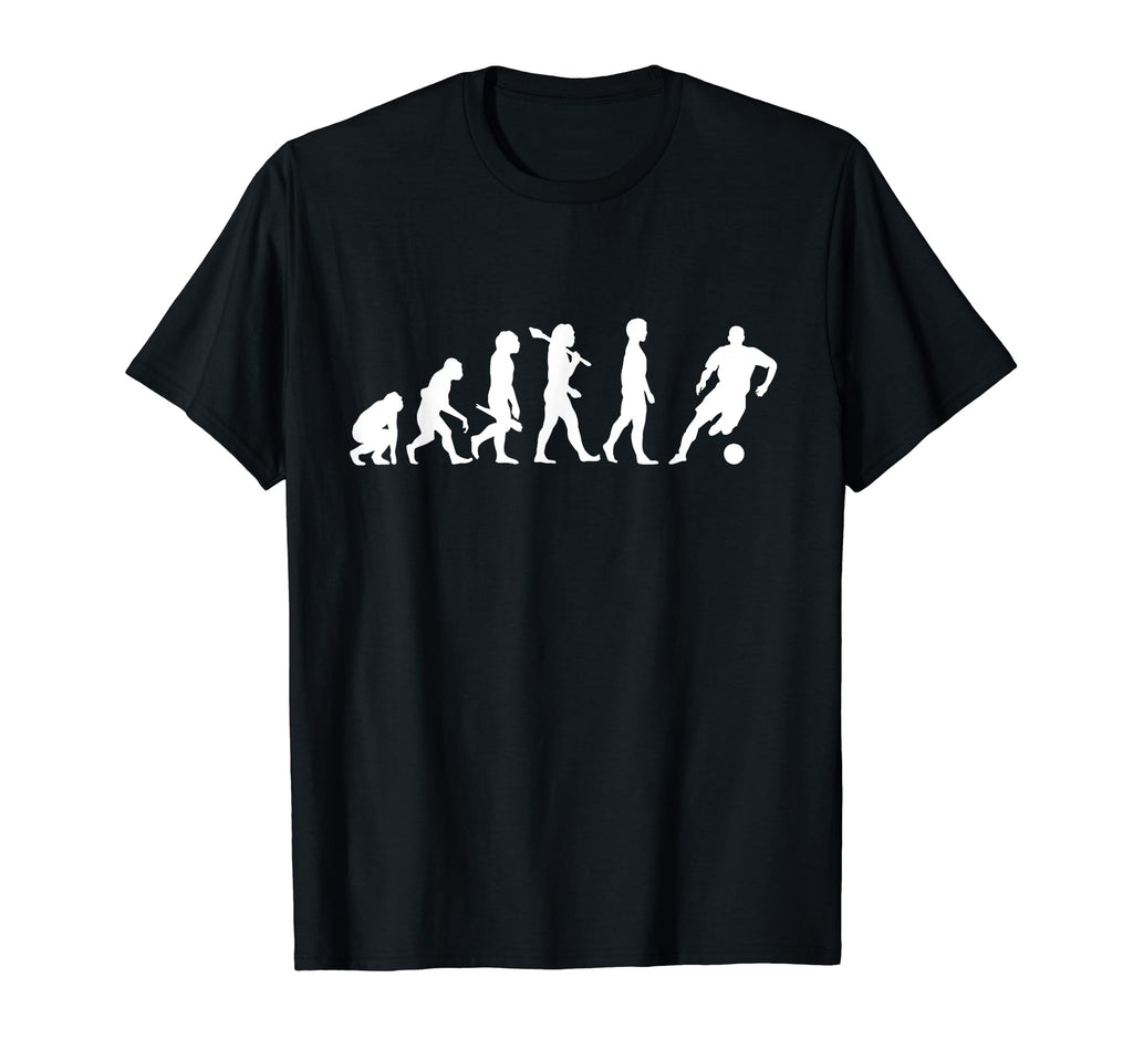 Evolution Soccer Football Player Funny T-Shirt - Novelty Apparel for Adults - T-Shirt, Sweatshirt, Hoodie