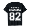 Number 82 Custom Proud Soccer Futbol T-Shirt - Custom Art Print for Adults - T-Shirt, Sweatshirt, Hoodie