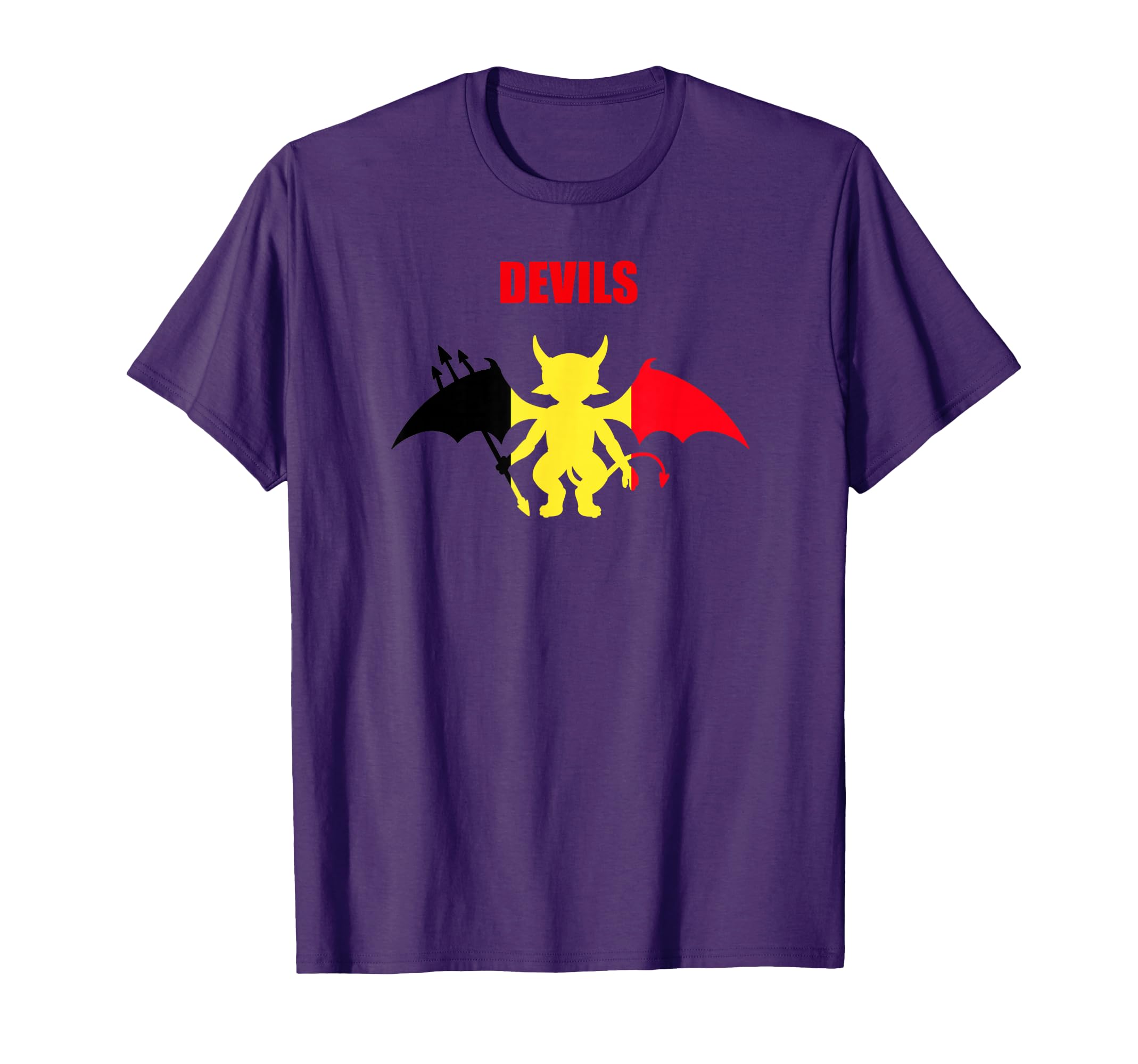 Belgium Devils Soccer T-Shirt - Trendy Graphic Unisex - T-Shirt, Sweatshirt, Hoodie