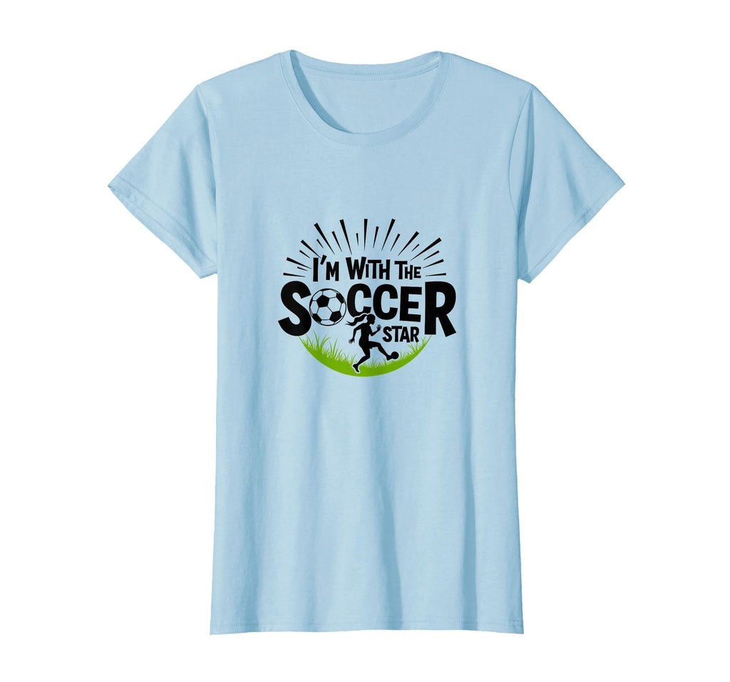 Im Soccer Star Sister Support Fan T-Shirt - Aesthetic Graphic for Adults - T-Shirt, Sweatshirt, Hoodie