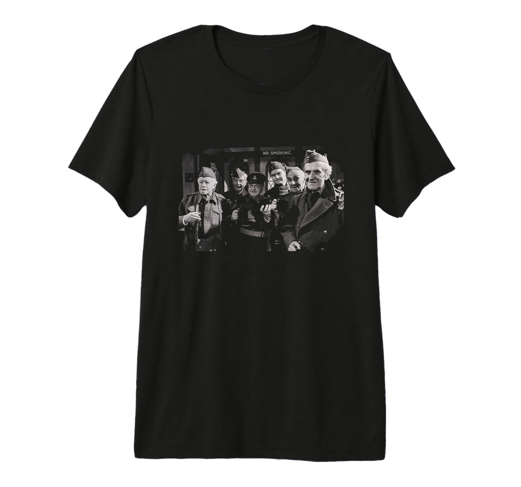 Dads Army Tv Series Cast Photo Final T-Shirt - Trendy Graphic Unisex - T-Shirt, Sweatshirt, Hoodie