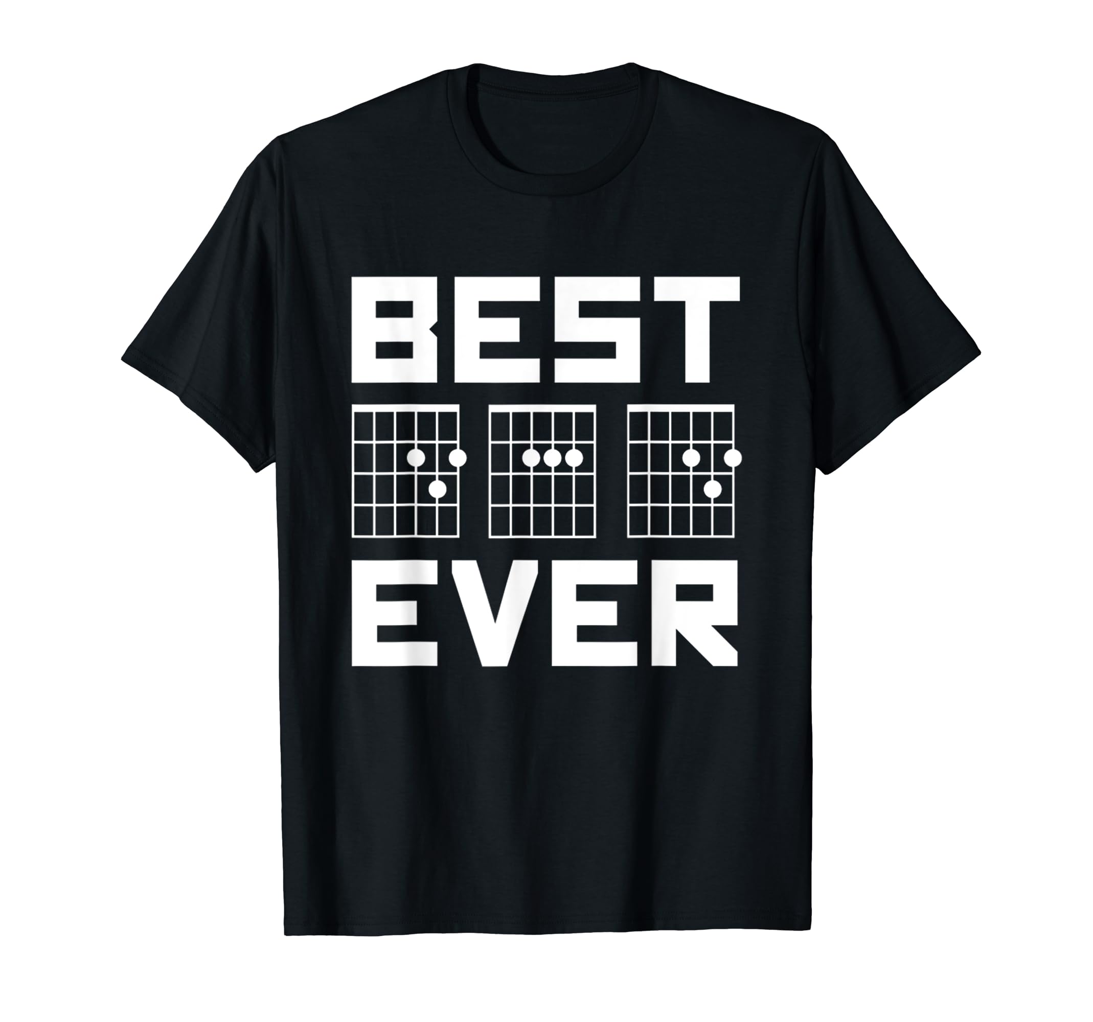 Best Dad Ever Guitar Chords Musician T-Shirt - Aesthetic Graphic Unisex - T-Shirt, Sweatshirt, Hoodie