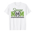 Groovy Soccer Mom Coquette Bow Soccer Mama T-Shirt - Unique Graphic Unisex - T-Shirt, Sweatshirt, Hoodie