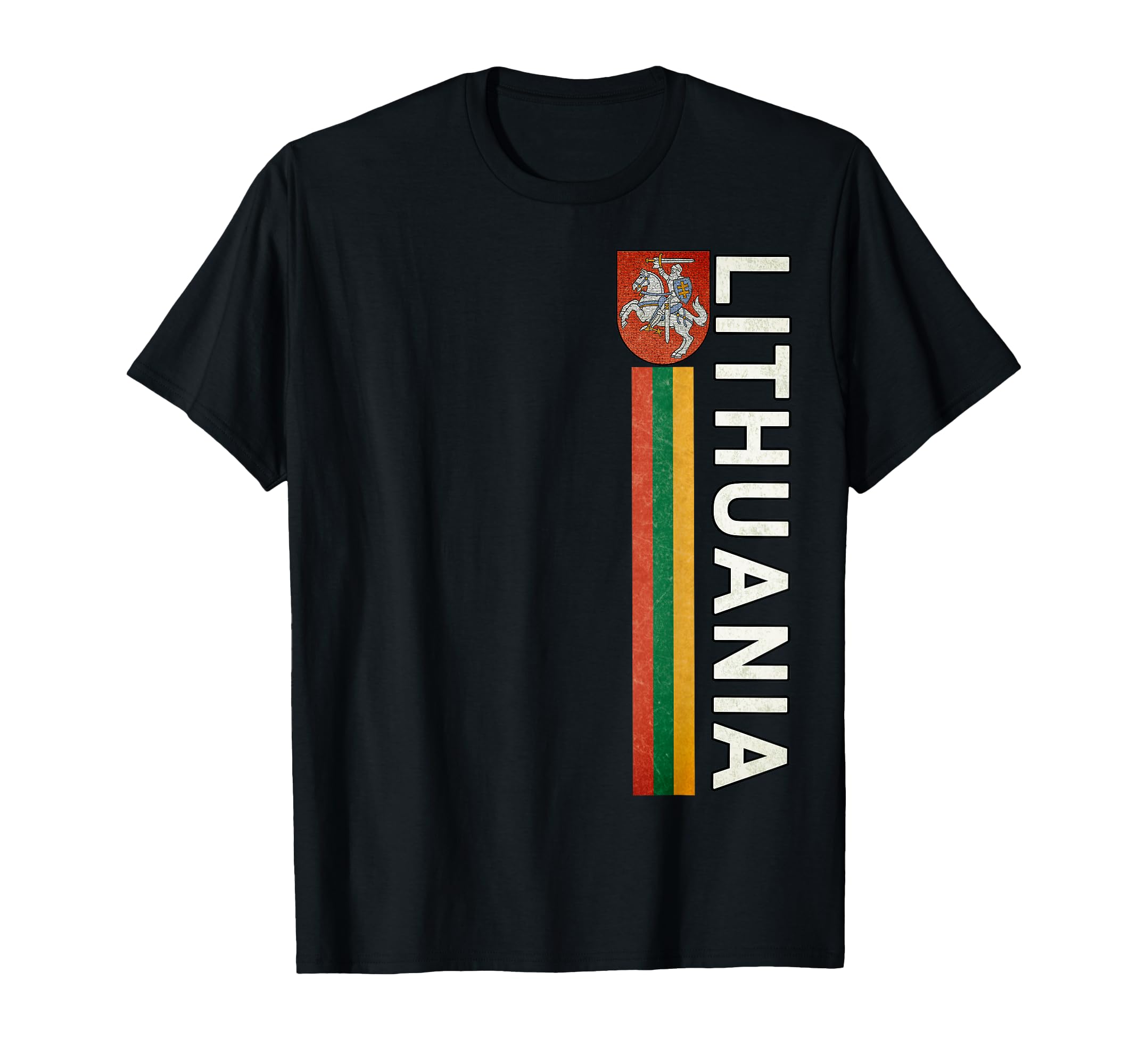 Lithuania Sports Lithuanian Soccer T-Shirt - Trendy Graphic for Adults - T-Shirt, Sweatshirt, Hoodie