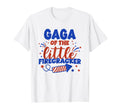 Gaga Little Firecracker Fourth July T-Shirt - Minimalist Print for Adults - T-Shirt, Sweatshirt, Hoodie