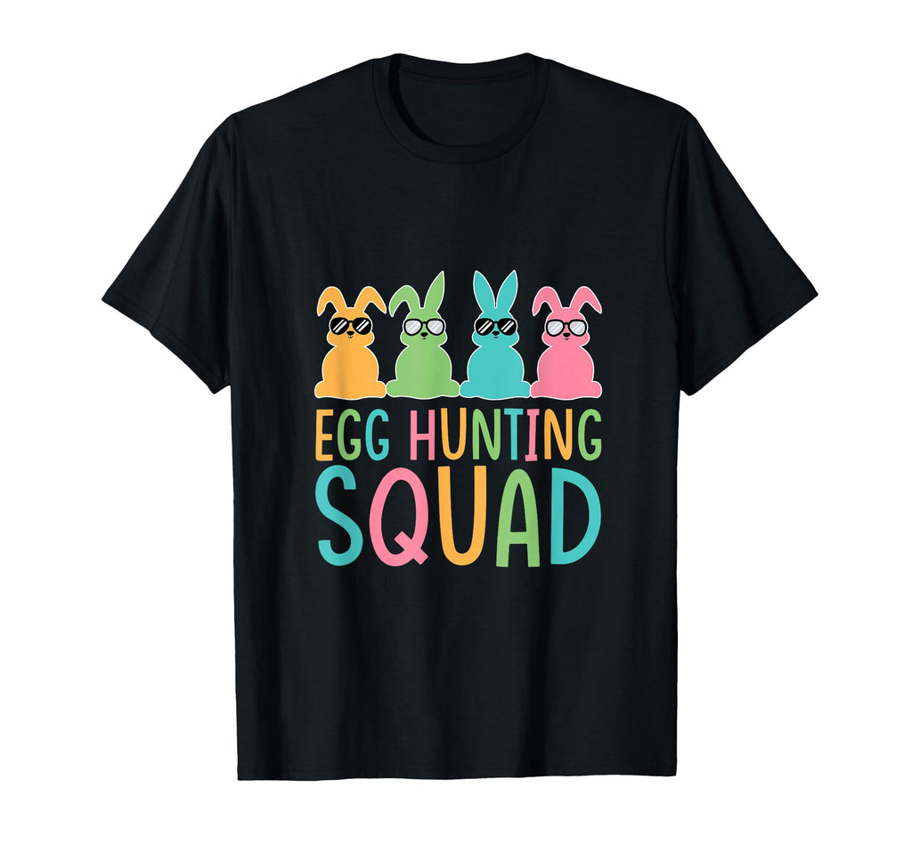 Womens Egg Hunting Squad Crew Family T-Shirt - Minimalist Print for Adults - T-Shirt, Sweatshirt, Hoodie