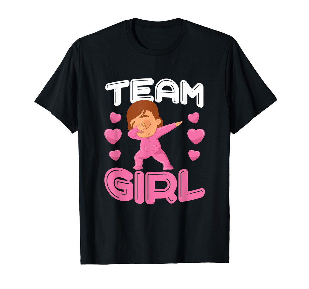 Team Gender Reveal Dabbing White Its T-Shirt - Graphic Print for Adults - T-Shirt, Sweatshirt, Hoodie