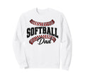 Softball Dad Softball Lovers Funny Sweatshirt - Custom Art Print Unisex - T-Shirt, Sweatshirt, Hoodie