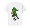 Leprechaun St Patriks Soccer Sport Fan T-Shirt - Novelty Apparel Unisex - T-Shirt, Sweatshirt, Hoodie
